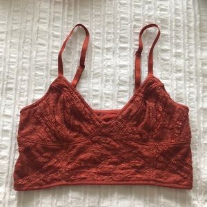 Free People Intimates- Burnt Orange Bralette